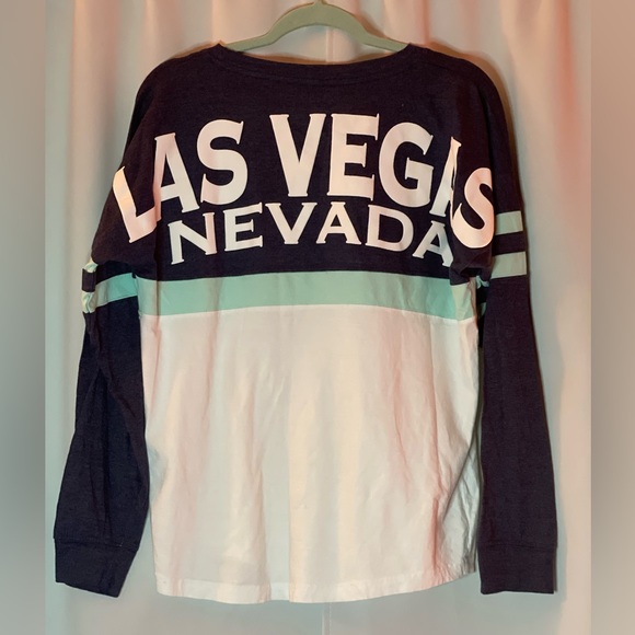 Las Vegas Nevada Long Sleeve Crew Spirit Grey and Mint shirt size XL Exist Brand - Picture 4 of 4